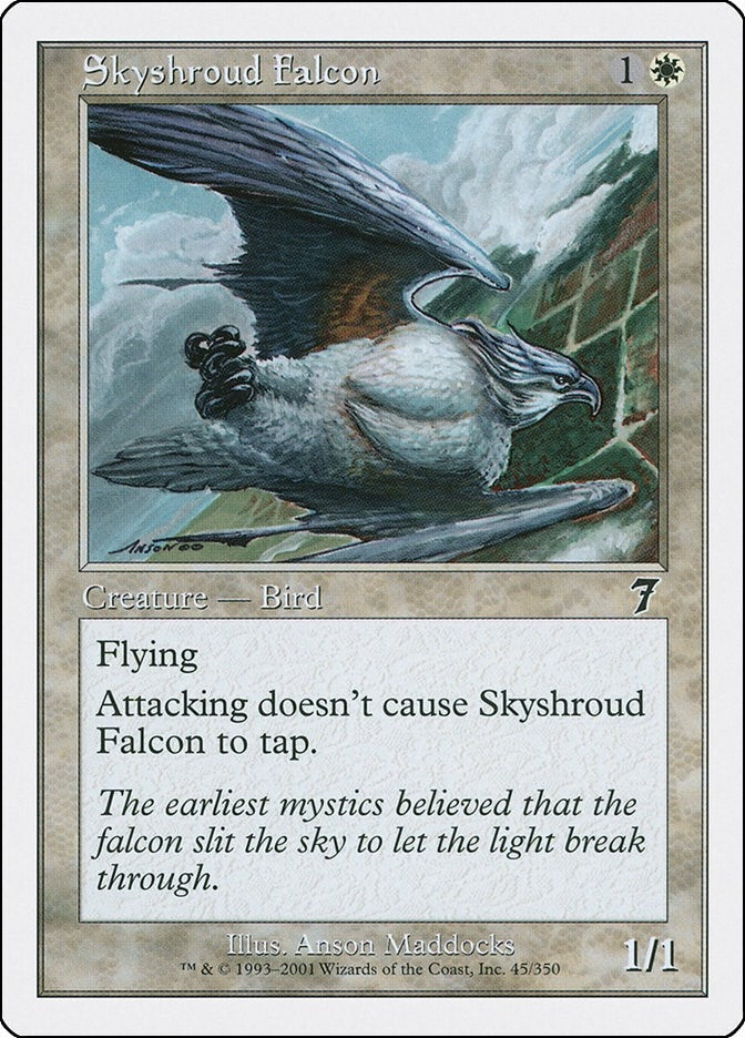 Image for Skyshroud Falcon (45) (7th Edition) - Magic: The Gathering