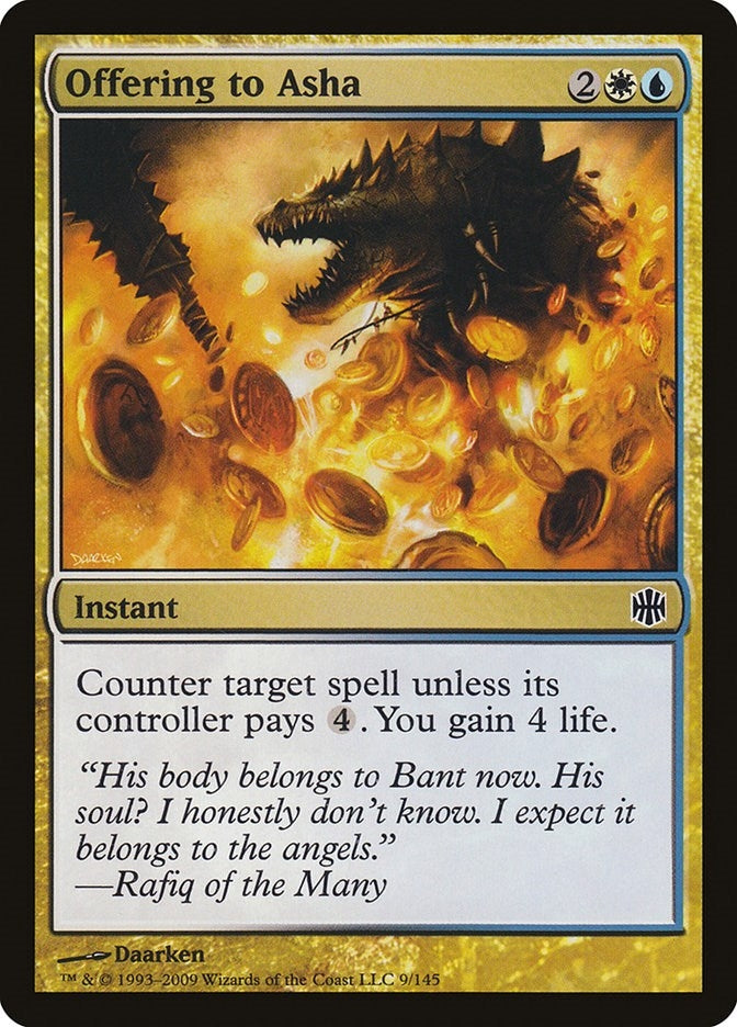 Image for Offering to Asha (9) (Alara Reborn) - Magic: The Gathering