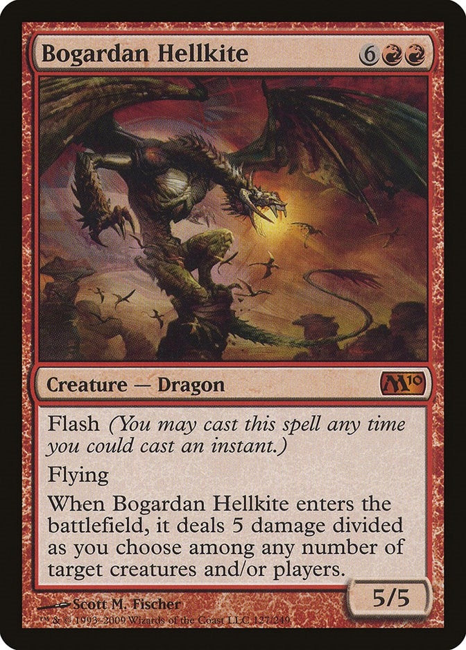 Image for Bogardan Hellkite (127) (Magic 2010 (M10)) - Magic: The Gathering