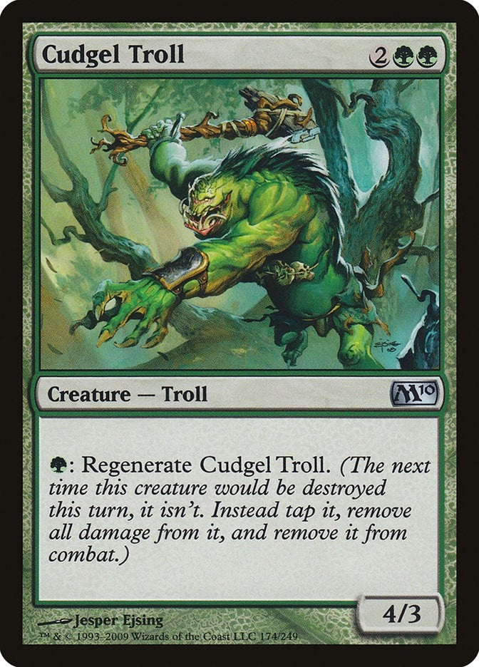 Image for Cudgel Troll (174) (Magic 2010 (M10)) - Magic: The Gathering