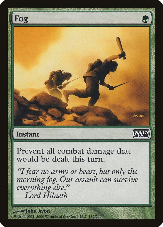 Image for Fog (182) (Magic 2010 (M10)) - Magic: The Gathering