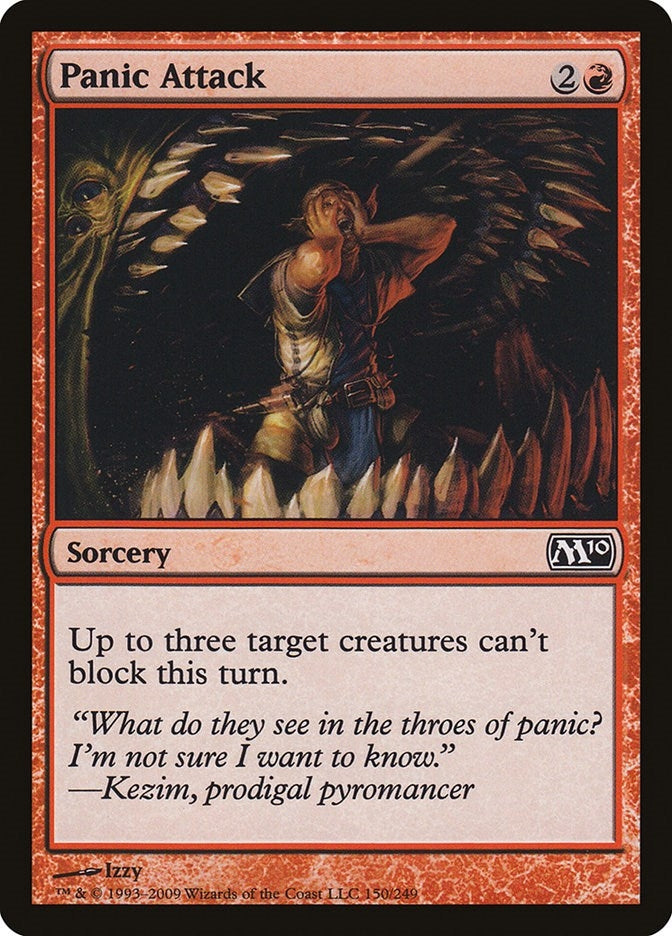 Image for Panic Attack (150) (Magic 2010 (M10)) - Magic: The Gathering
