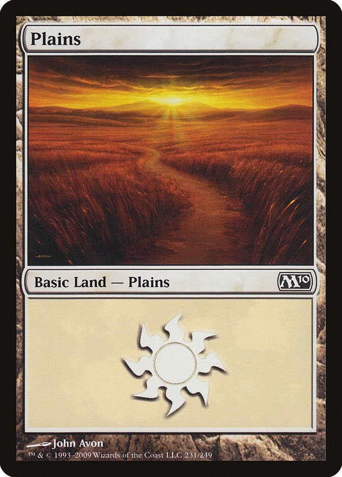 Image for Plains (231) (231) (Magic 2010 (M10)) - Magic: The Gathering