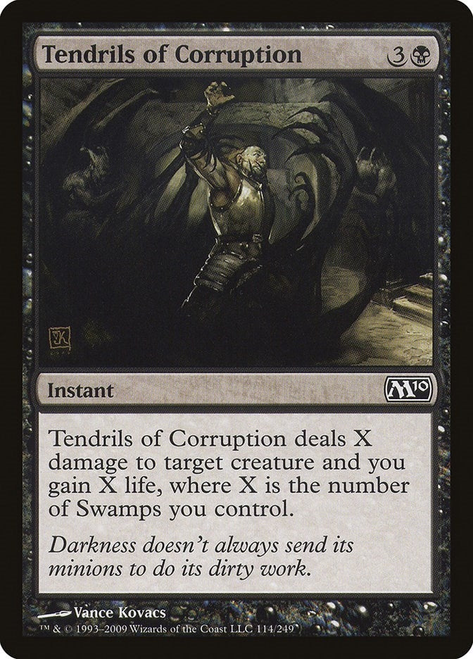 Image for Tendrils of Corruption (114) (Magic 2010 (M10)) - Magic: The Gathering