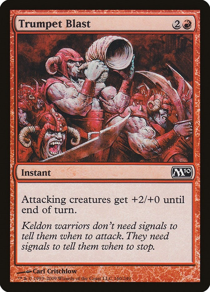 Image for Trumpet Blast (160) (Magic 2010 (M10)) - Magic: The Gathering