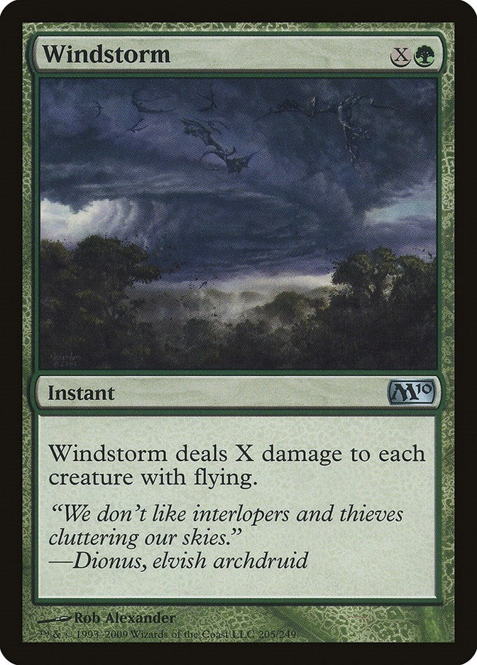 Image for Windstorm (205) (Magic 2010 (M10)) - Magic: The Gathering