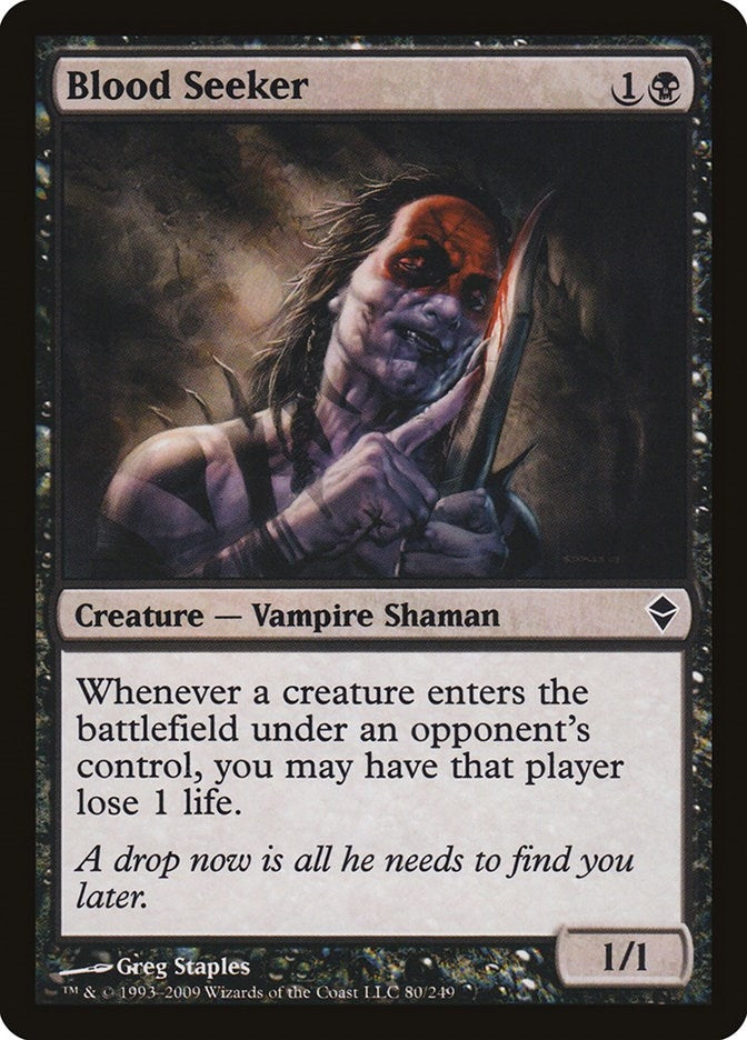 Image for Blood Seeker (80) (Zendikar) - Magic: The Gathering