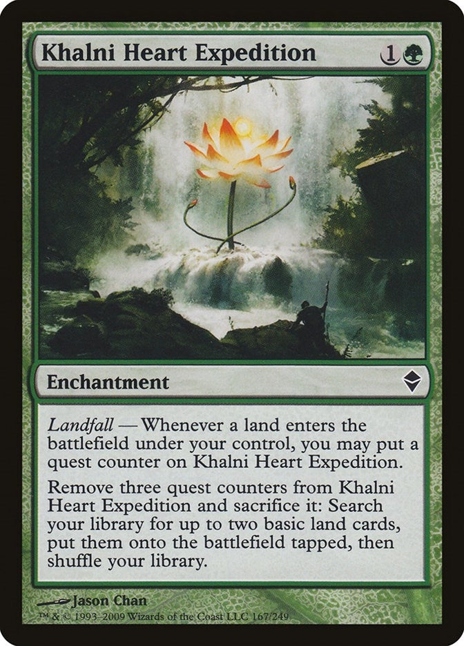 Image for Khalni Heart Expedition (167) (Zendikar) - Magic: The Gathering