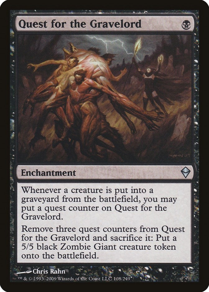 Image for Quest for the Gravelord (108) (Zendikar) - Magic: The Gathering