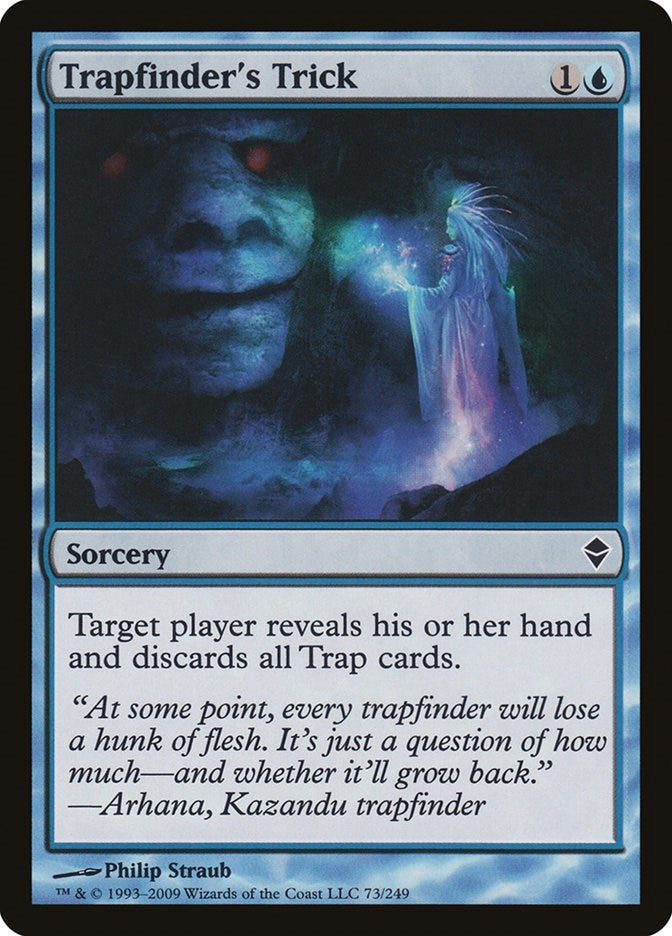 Image for Trapfinder's Trick (73) (Zendikar) - Magic: The Gathering
