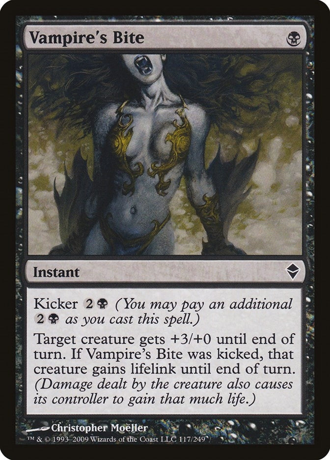 Image for Vampire's Bite (117) (Zendikar) - Magic: The Gathering