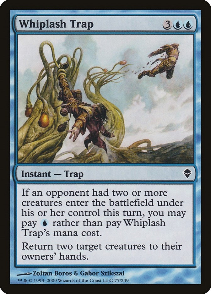 Image for Whiplash Trap (77) (Zendikar) - Magic: The Gathering