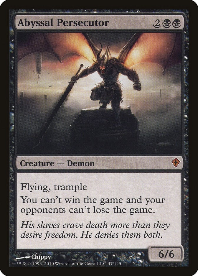 Image for Abyssal Persecutor (47) (Worldwake) - Magic: The Gathering