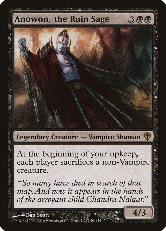 Image for Anowon, the Ruin Sage (49) (Worldwake) - Magic: The Gathering