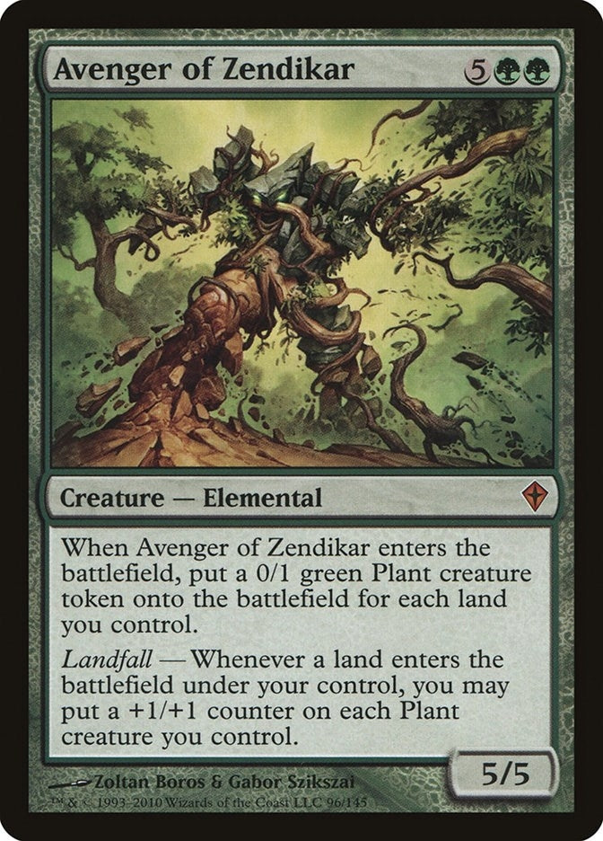 Image for Avenger of Zendikar (96) (Worldwake) - Magic: The Gathering