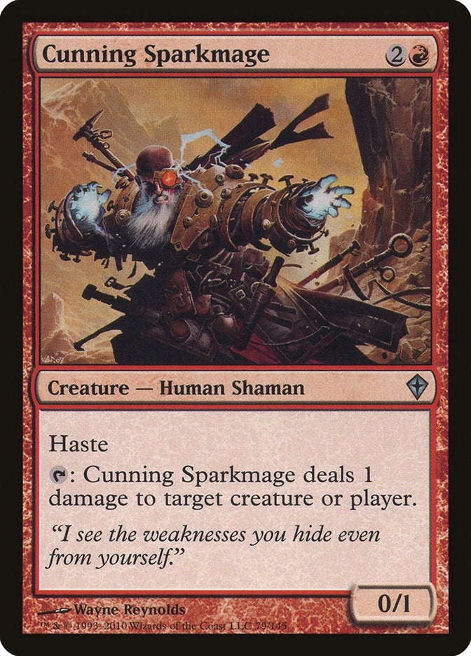 Image for Cunning Sparkmage (79) (Worldwake) - Magic: The Gathering