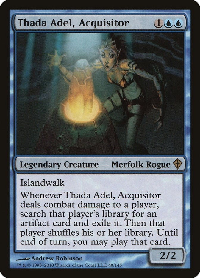 Image for Thada Adel, Acquisitor (40) (Worldwake) - Magic: The Gathering