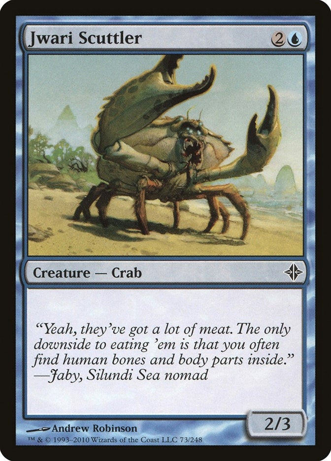 Image for Jwari Scuttler (73) (Rise of the Eldrazi) - Magic: The Gathering