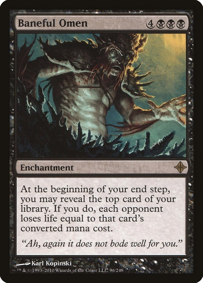 Image for Baneful Omen (96) (Rise of the Eldrazi) - Magic: The Gathering
