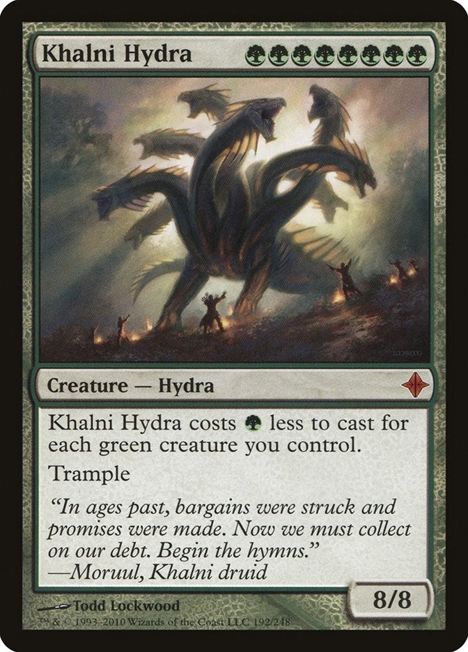 Image for Khalni Hydra (192) (Rise of the Eldrazi) - Magic: The Gathering