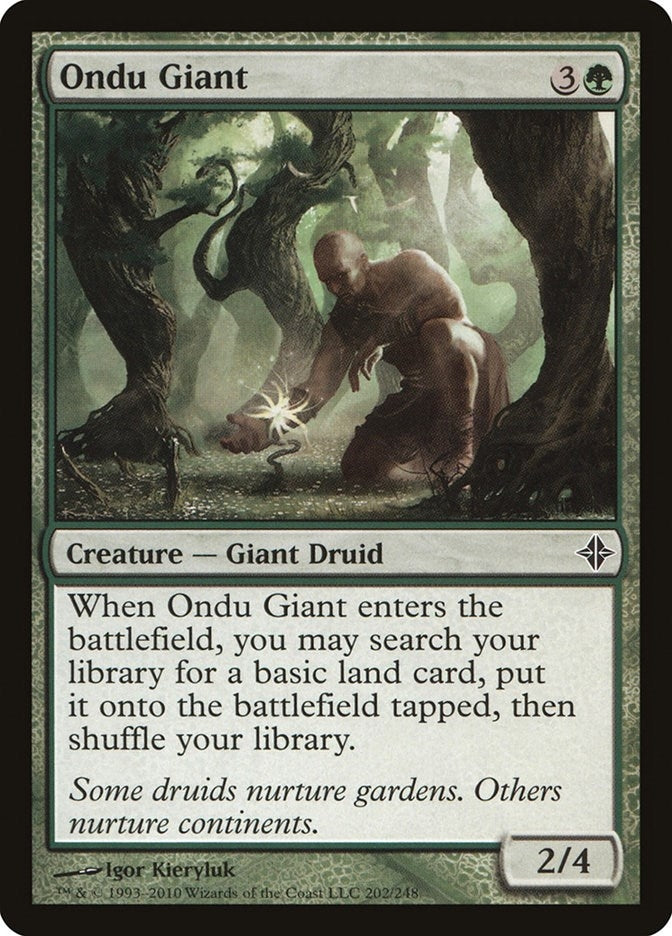 Image for Ondu Giant (202) (Rise of the Eldrazi) - Magic: The Gathering