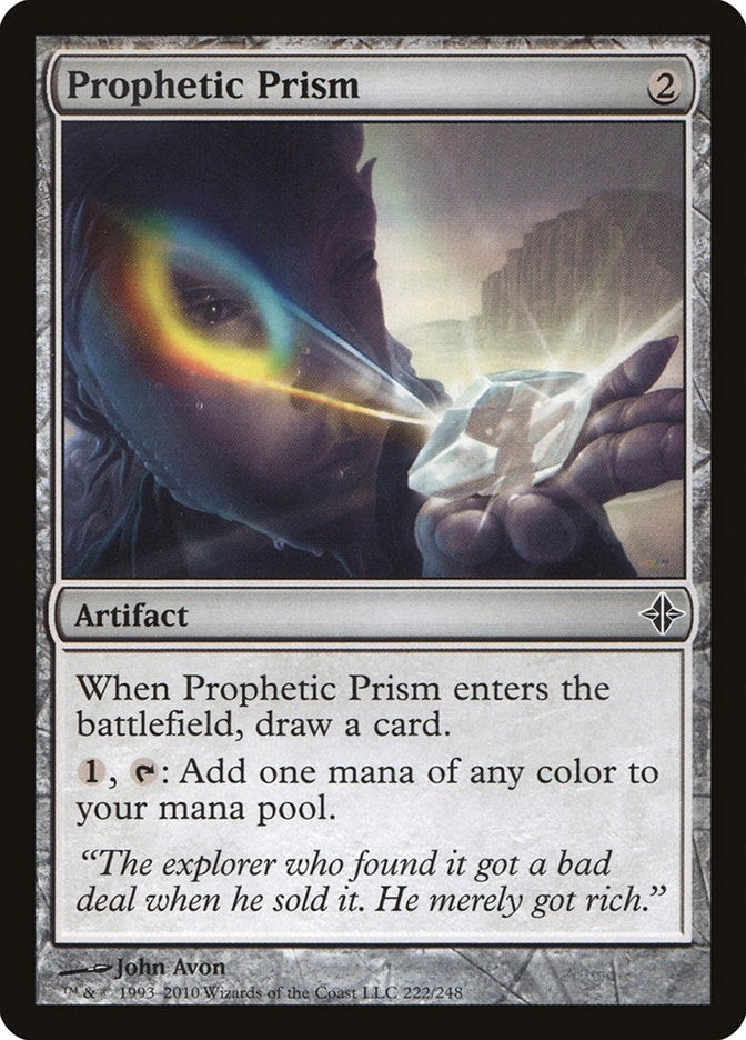Image for Prophetic Prism (222) (Rise of the Eldrazi) - Magic: The Gathering