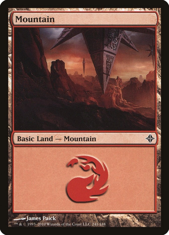 Image for Mountain (241) (241) (Rise of the Eldrazi) - Magic: The Gathering