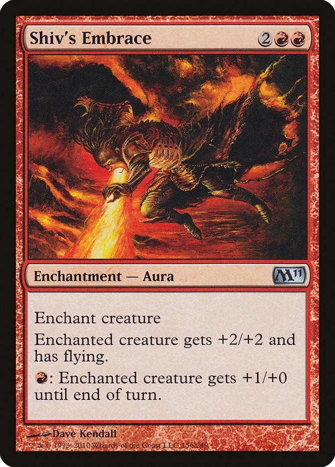 Image for Shiv's Embrace (156) (Magic 2011 (M11)) - Magic: The Gathering