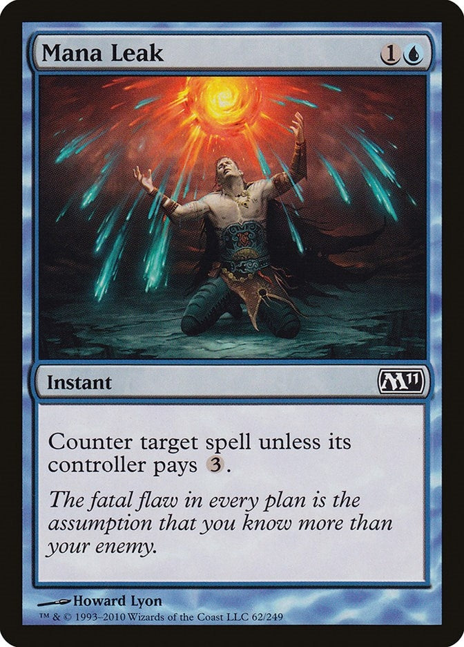 Image for Mana Leak (62) (Magic 2011 (M11)) - Magic: The Gathering