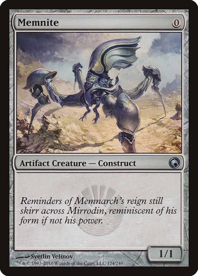 Image for Memnite (174) (Scars of Mirrodin) - Magic: The Gathering