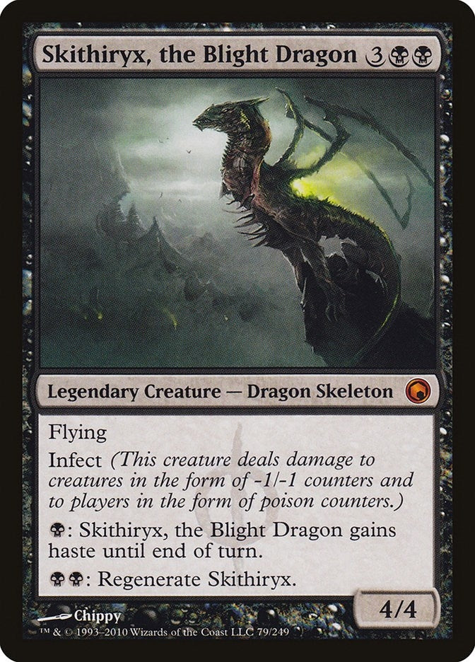 Image for Skithiryx, the Blight Dragon (79) (Scars of Mirrodin) - Magic: The Gathering
