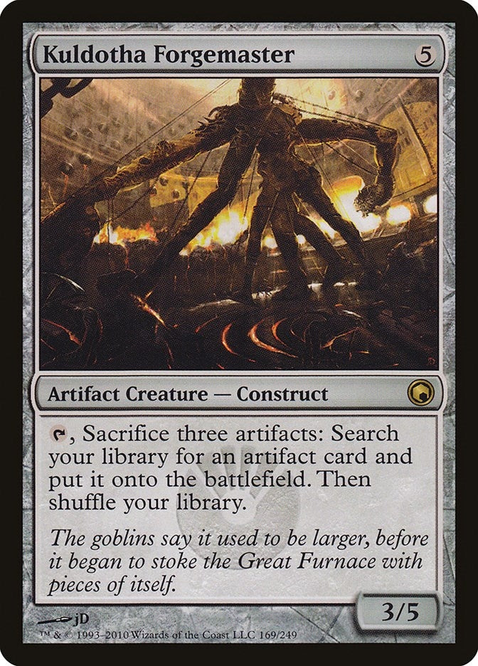 Image for Kuldotha Forgemaster (169) (Scars of Mirrodin) - Magic: The Gathering