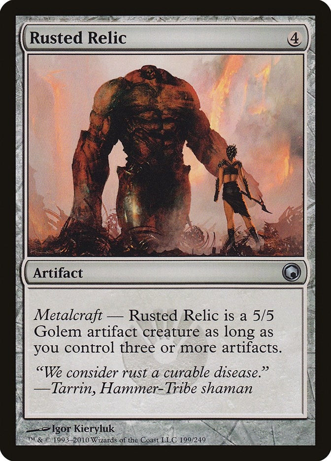 Image for Rusted Relic (199) (Scars of Mirrodin) - Magic: The Gathering