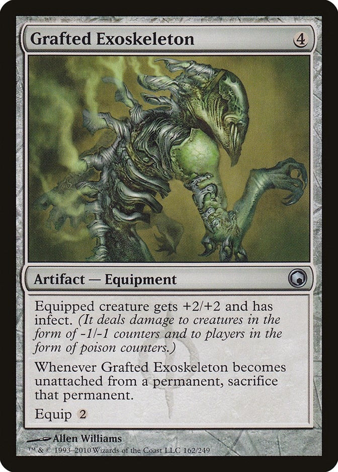 Image for Grafted Exoskeleton (162) (Scars of Mirrodin) - Magic: The Gathering