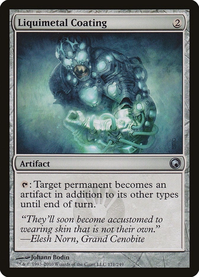 Image for Liquimetal Coating (171) (Scars of Mirrodin) - Magic: The Gathering