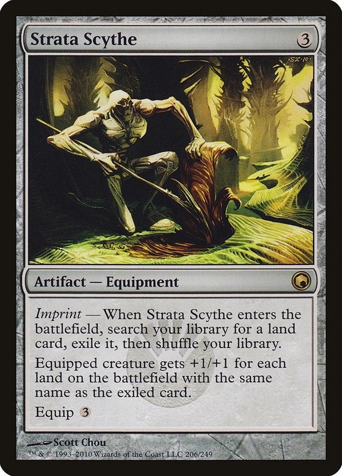 Image for Strata Scythe (206) (Scars of Mirrodin) - Magic: The Gathering