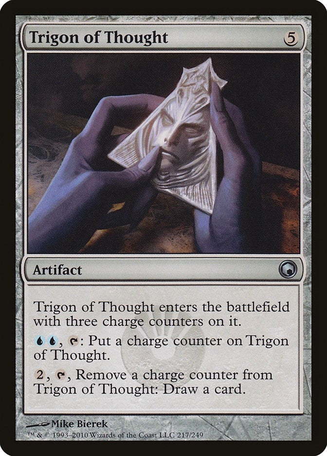 Image for Trigon of Thought (217) (Scars of Mirrodin) - Magic: The Gathering