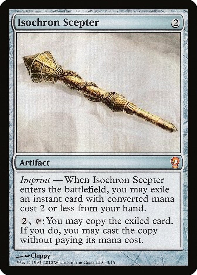 Image for Isochron Scepter (3) (From the Vault: Relics) - Magic: The Gathering