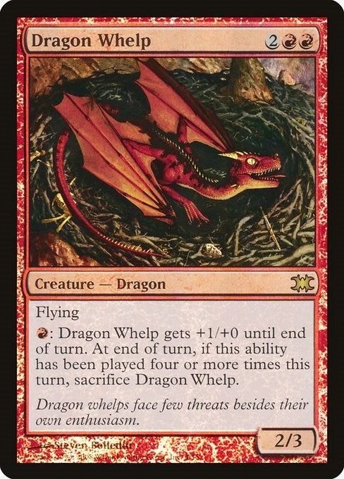 Image for Dragon Whelp (4) (From the Vault: Dragons) - Magic: The Gathering