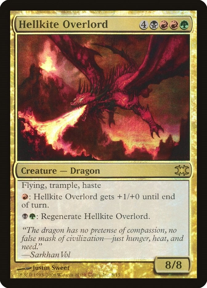 Image for Hellkite Overlord (8) (From the Vault: Dragons) - Magic: The Gathering