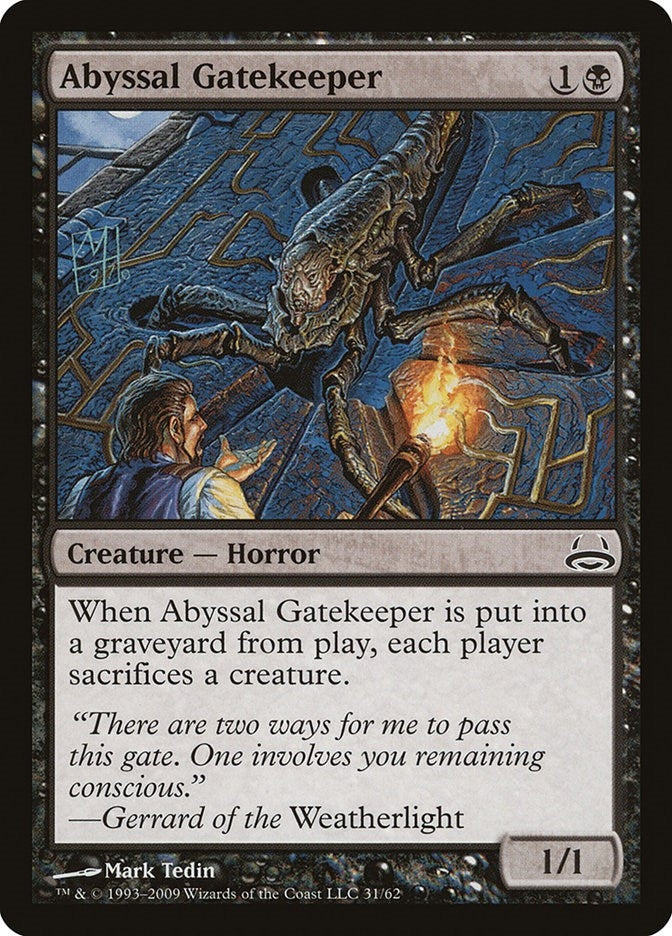 Image for Abyssal Gatekeeper (31) (Duel Decks: Divine vs. Demonic) - Magic: The Gathering
