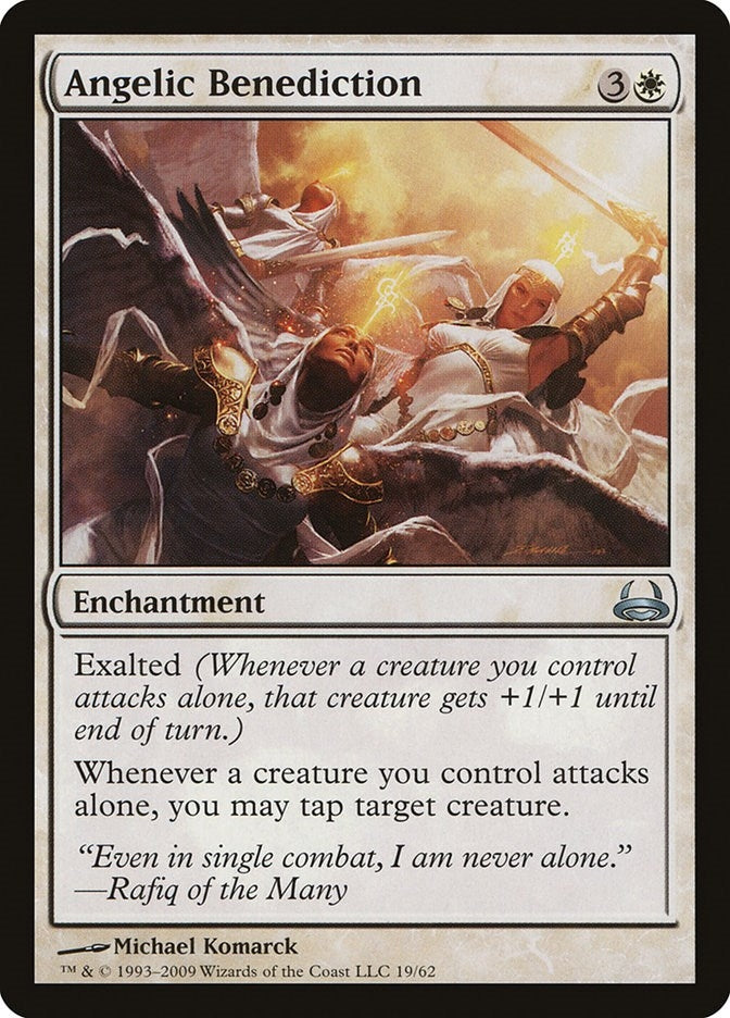 Image for Angelic Benediction (19) (Duel Decks: Divine vs. Demonic) - Magic: The Gathering