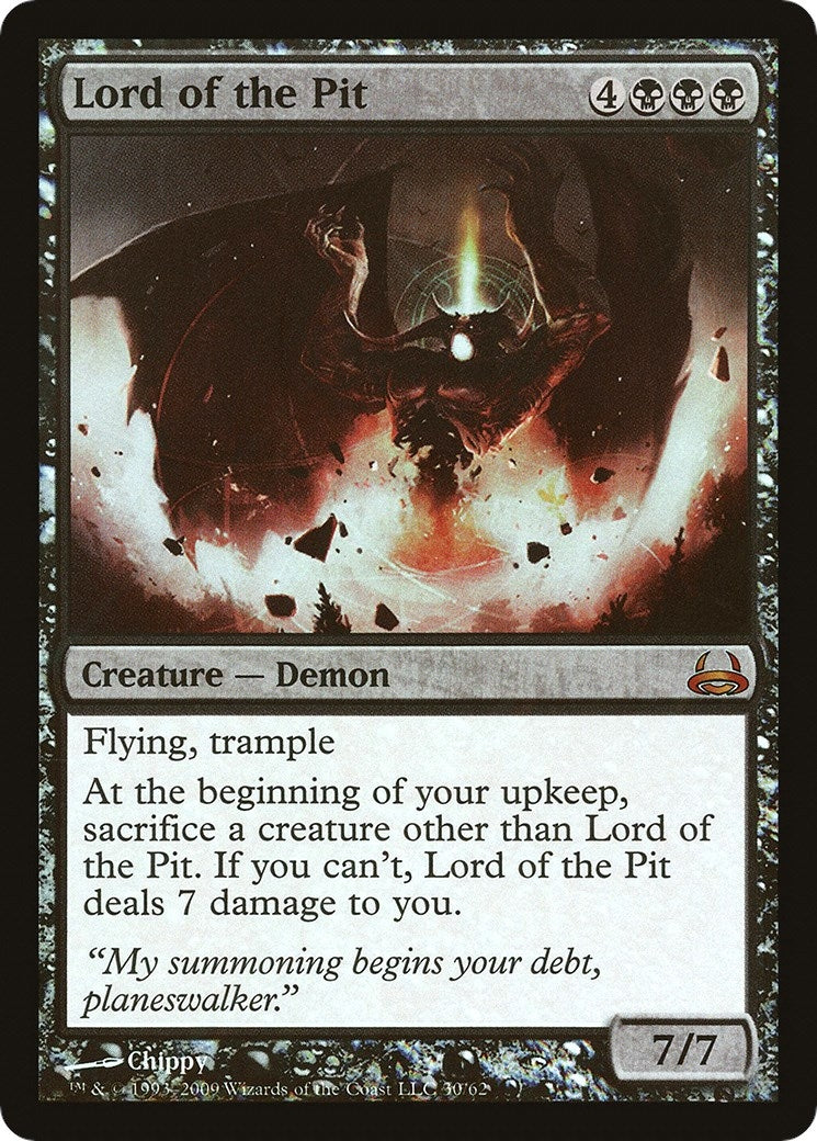 Image for Lord of the Pit (30) (Duel Decks: Divine vs. Demonic) - Magic: The Gathering