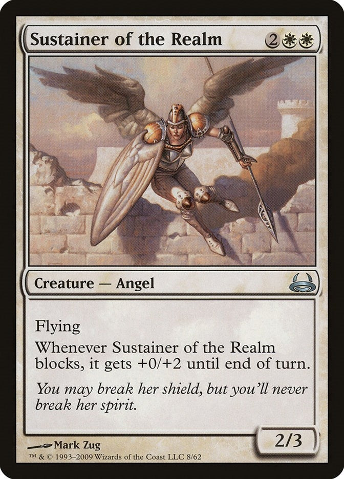 Image for Sustainer of the Realm (8) (Duel Decks: Divine vs. Demonic) - Magic: The Gathering