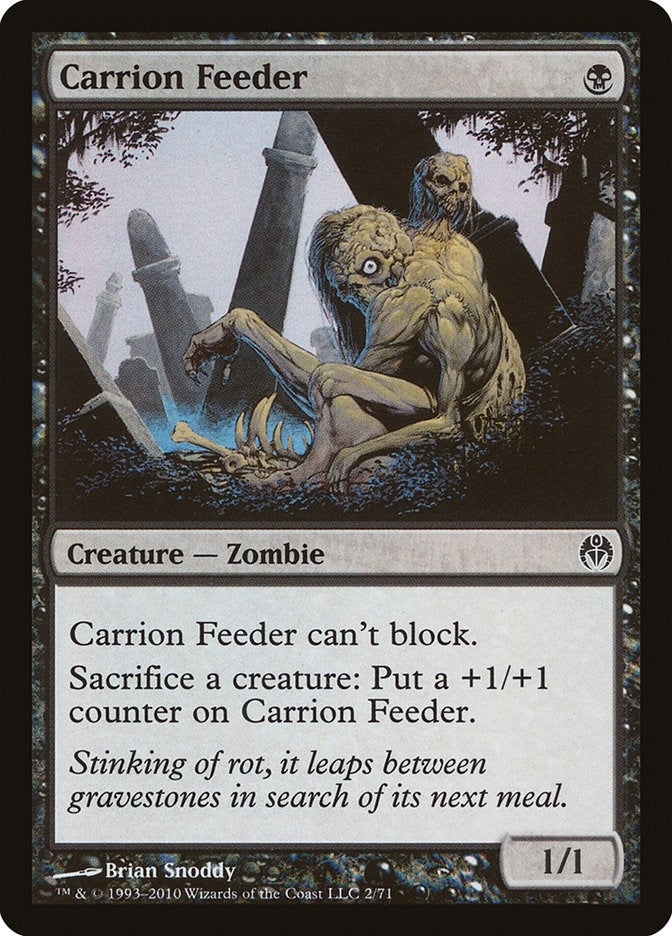 Image for Carrion Feeder (2) (Duel Decks: Phyrexia vs. the Coalition) - Magic: The Gathering