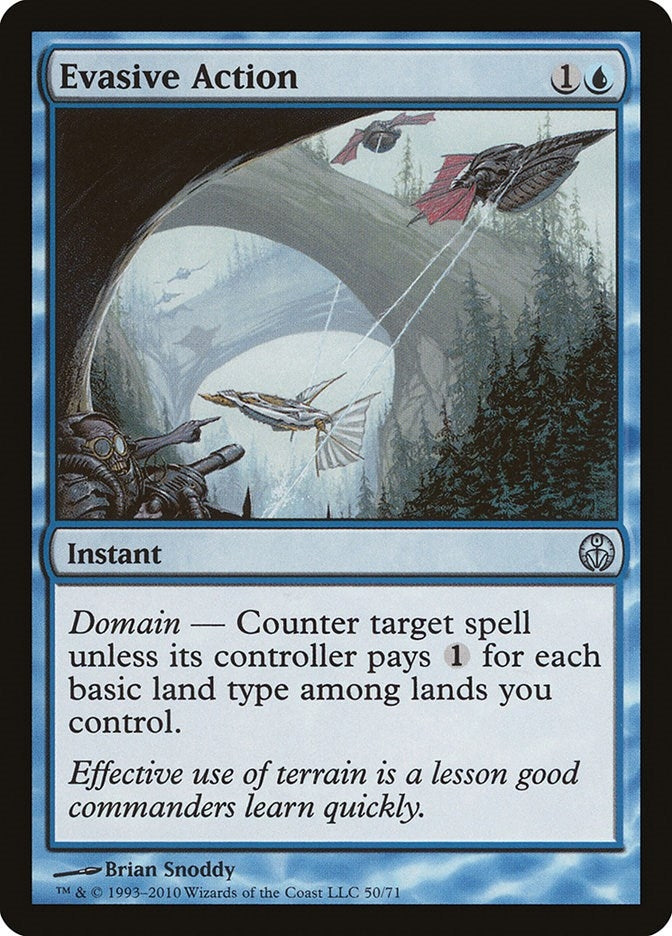 Image for Evasive Action (50) (Duel Decks: Phyrexia vs. the Coalition) - Magic: The Gathering