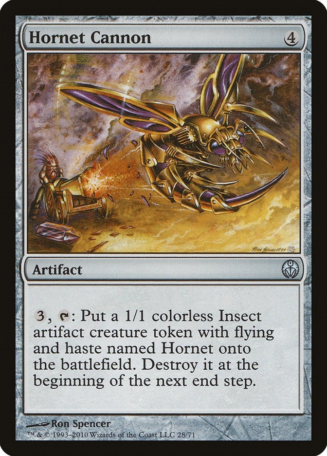 Image for Hornet Cannon (28) (Duel Decks: Phyrexia vs. the Coalition) - Magic: The Gathering