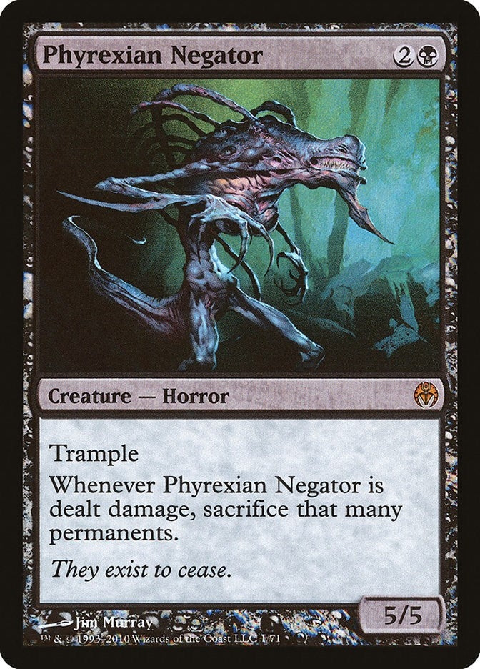 Image for Phyrexian Negator (1) (Duel Decks: Phyrexia vs. the Coalition) - Magic: The Gathering