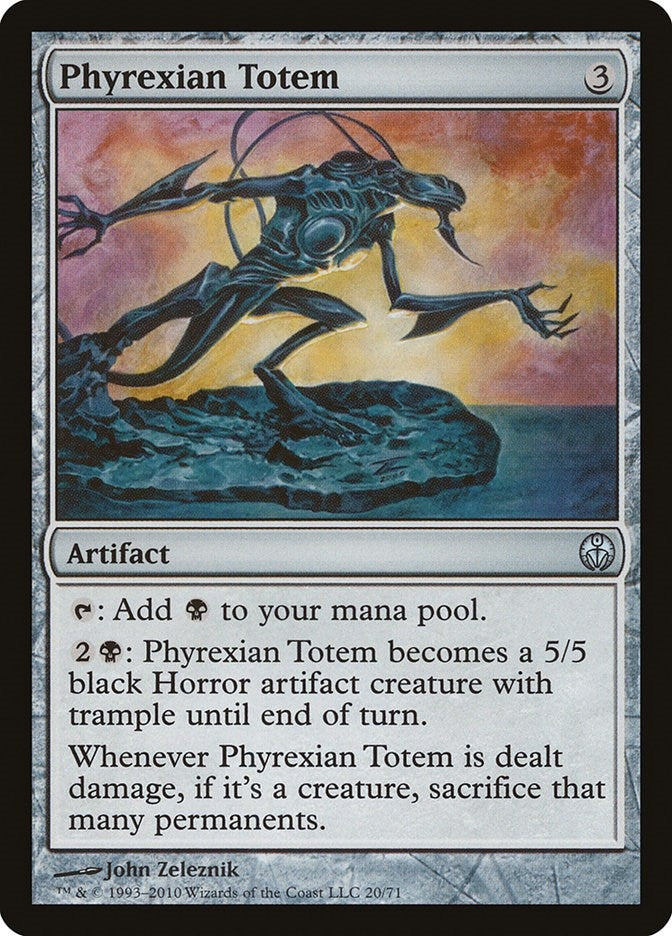 Image for Phyrexian Totem (20) (Duel Decks: Phyrexia vs. the Coalition) - Magic: The Gathering