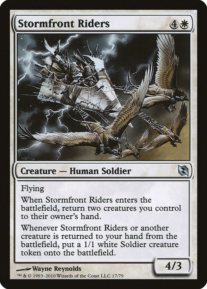 Image for Stormfront Riders (17) (Duel Decks: Elspeth vs. Tezzeret) - Magic: The Gathering